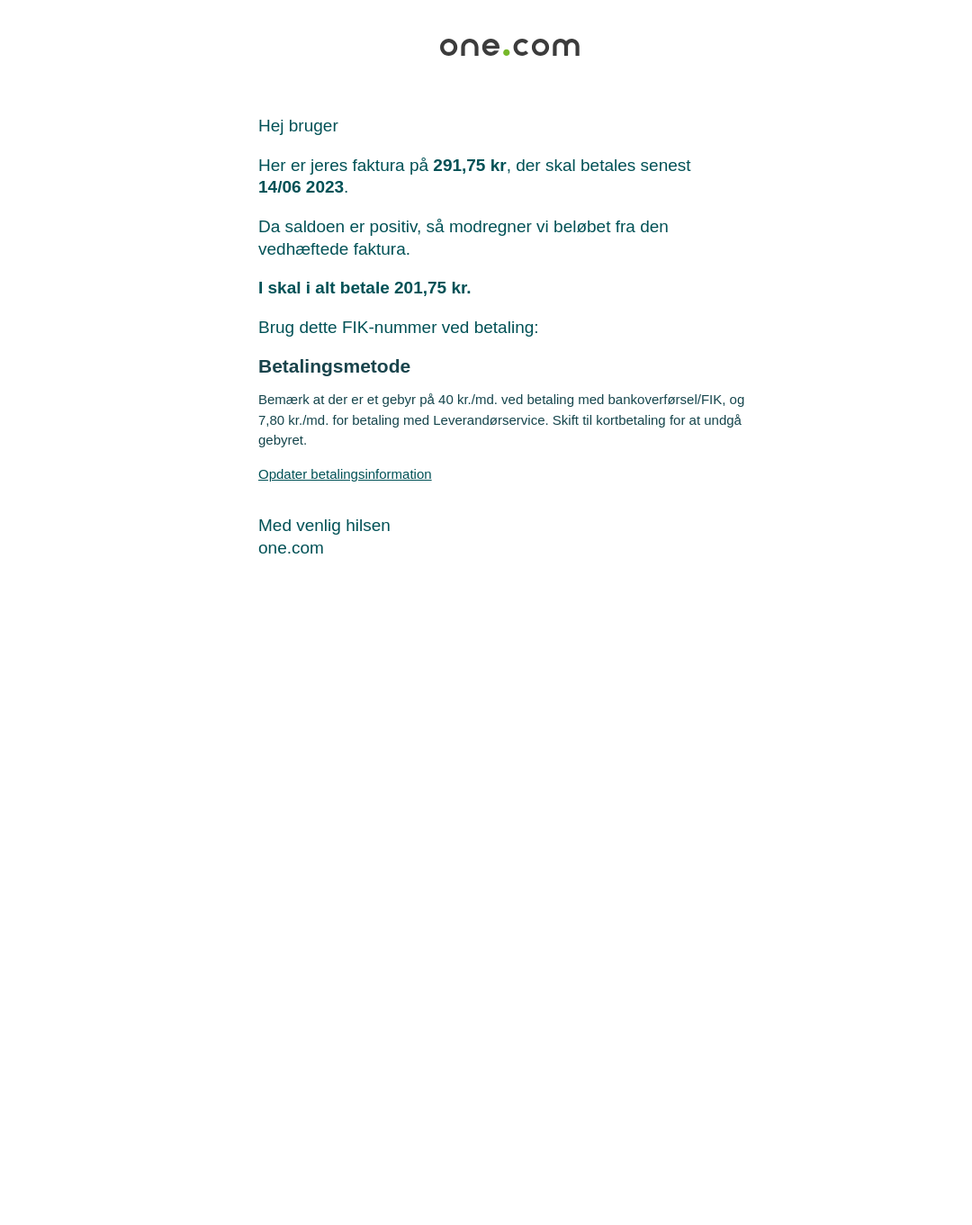 Screenshot of the phishing page