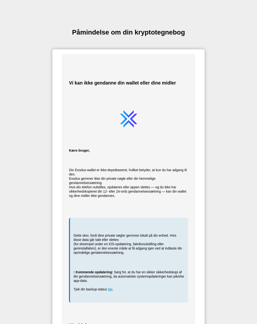 Screenshot of the phishing page