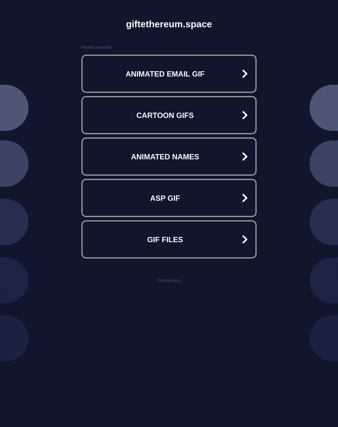 Screenshot of the phishing page